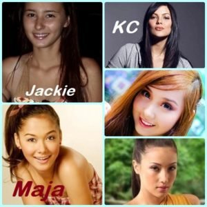 (clockwise) Jackie Rice, KC Concepcion, Alodia Gosiengfiao, Solenn Heusaff, Maja Salvador.