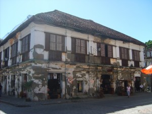 Calle Crisologo in Vigan is where one can find well-preserved Spanish era architecture. 