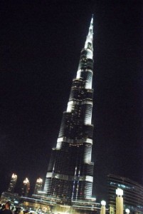 Night time in the United Arab Emirates- UAE.