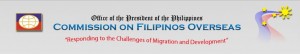Commission on Filipinos Overseas (CFO) conducts pre-departure seminars and peer counselling for Filipino emigrants.
