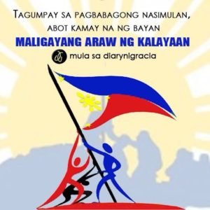 Ang bawat isang OFW ay maaring maging tulay sa pagbabago ng pamilya at bayan. Maligayang Araw ng Kalayaan sa lahat ng mga Pilipino sa buong mundo.