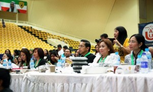 The Panel of Judges for Fil Com Lakambini 2015 Kuwait.