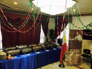 Philippine Embassy in Kuwait Rial Day celebration 2015.