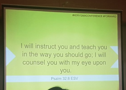 "I will instruct you and teach you.."