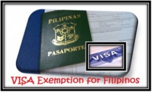 Visa exemption for pinoys