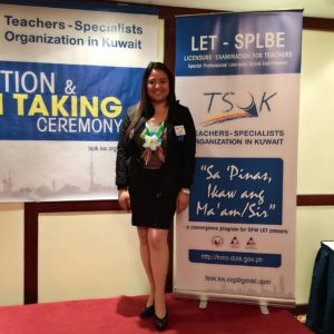 Congratulations to Teachers – Specialists Organization in Kuwait (TSOK)