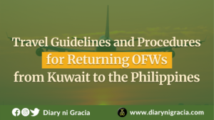 Travel Guidelines and Procedures for Returning OFWs from Kuwait to Philippines