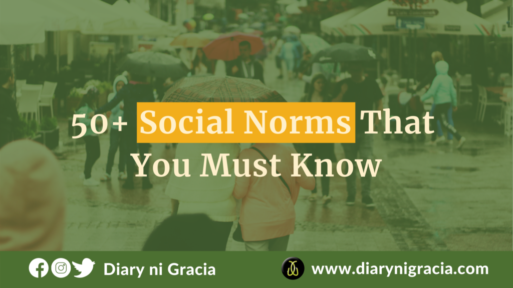 50+ Social Norms That You Must Know